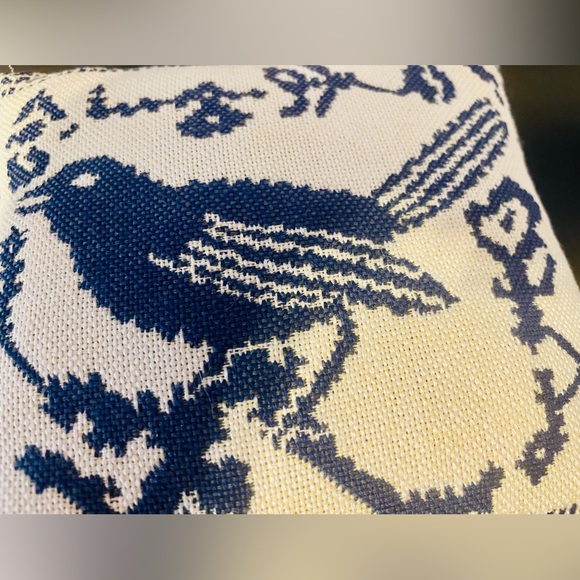 🦋Two Textile Bird Accent Mini Pillows Bundle - Picture 7 of 10